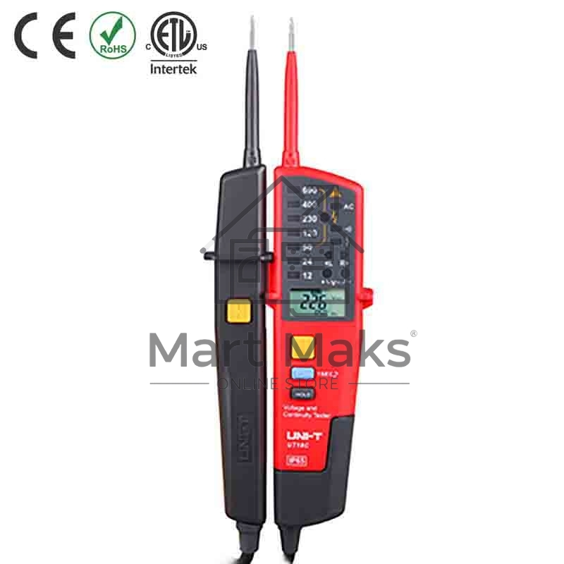Тестер напряжения и целостности цепи UNI-T UT18C