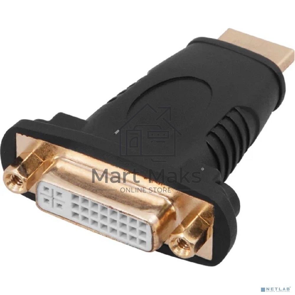Переходник штекер HDMI - гнездо DVI-I Rexant