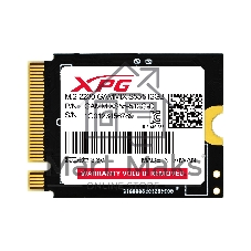 Накопитель SSD NVMe ADATA XPG GAMMIX S55, 512Gb, PCIe 4.0 x4, 2230, R/W 5000/3000 Мбайт/сек
