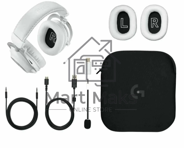 Игровая беспроводная гарнитура Logitech G Pro X 2 Wireless, White 981-001269