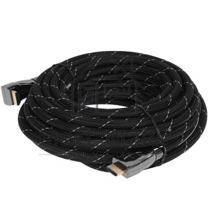 Кабель HDMI C-HM-HM-10M Wize, 10 м, v.2.0, 19M/19M, позол.разъемы, экран, черный, пакет