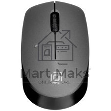 Мышь беспроводная Oklick 486MW серый/черный, 1000 dpi, радиоканал, USB, кнопки - 3