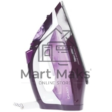 Утюг Galaxy Line GL 6124 фиолетовый/белый, 2500 Вт, 50 г/мин, 230 г/мин, 370 мл