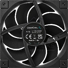 Вентилятор для корпуса DEEPCOOL FT12 черный, 120 мм, 2150 об/мин, 32 дБ, 4 pin