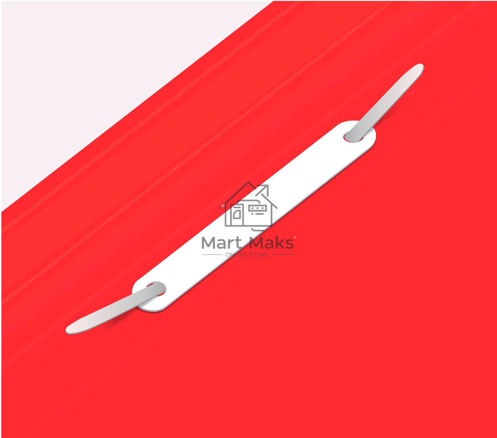 Папка-скоросшиватель Бюрократ -PS-V20RED A4 прозрач.верх.лист карм.для визит. пластик красный