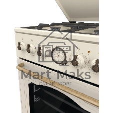Плита комбинированная Gorenje GKS5B70CLI бежевый, конфорок 4 газовых, духовка 70 л, 50 см x 85 см x 59.4 см