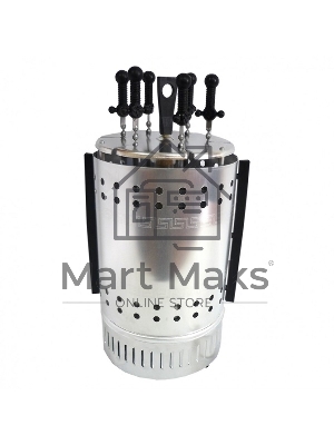 Шашлычница электрическая Пикник ЭШВ 1,25/220-Ц, гофротара, 6 шампуров Шашлычница электрическая Пикник ЭШВ 1,25/220-Ц, гофротара, 6 шампуров