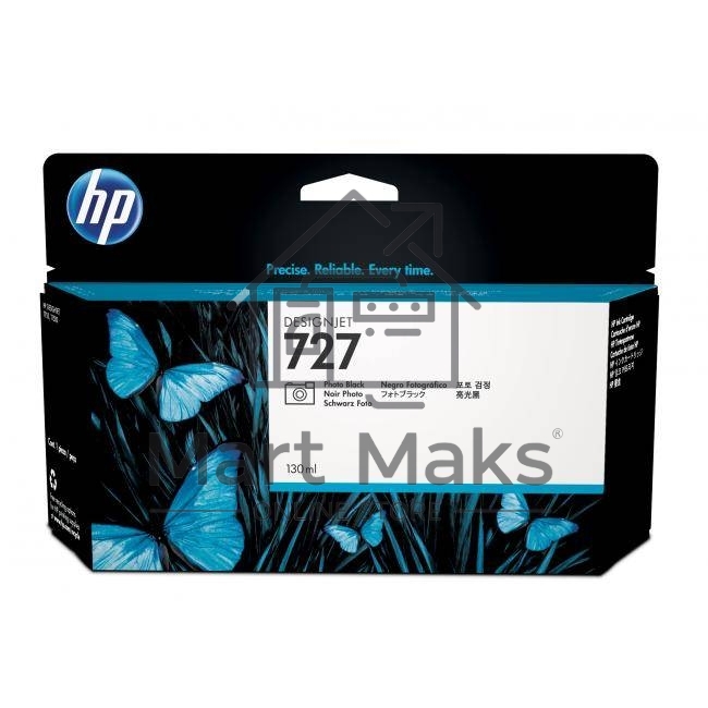 Картридж струйный HP 727 B3P23A черный для HP DJ T920/T1500 (130мл)