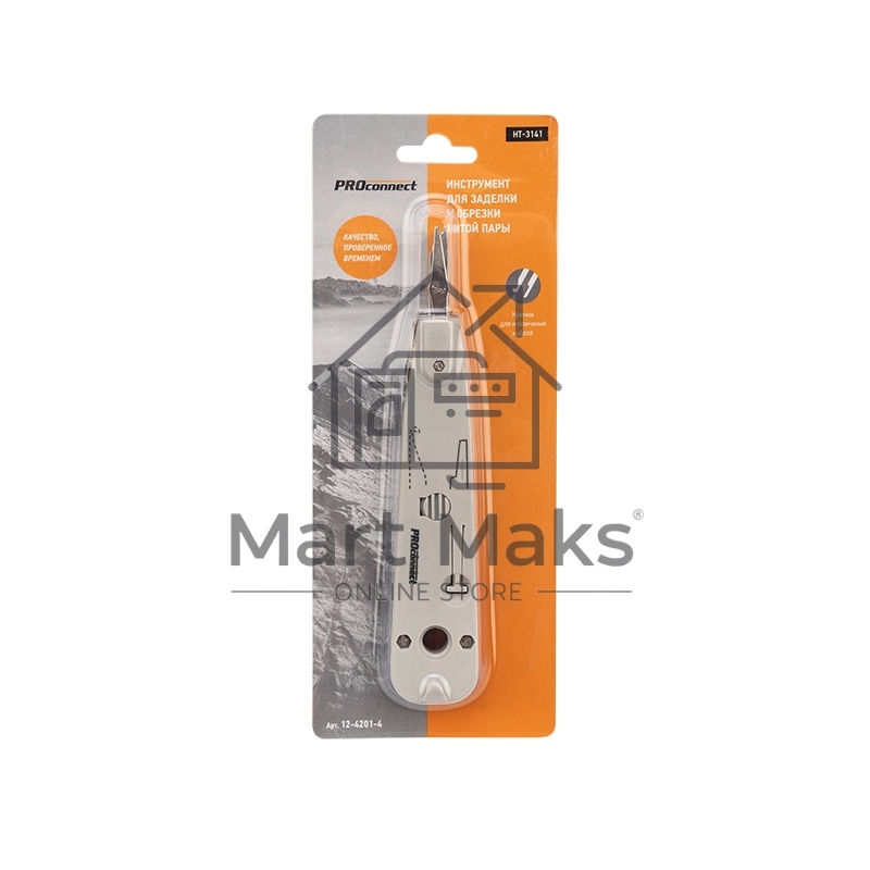 Инструмент для заделки витой пары PROconnect HT-314B, 110