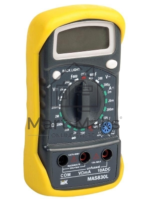 Мультиметр цифровой Master MAS830L IEK TMD-3L-830