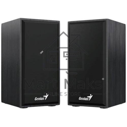 Колонки Genius SP-HF180, 2.0, 2 x 3W, USB-power, Black