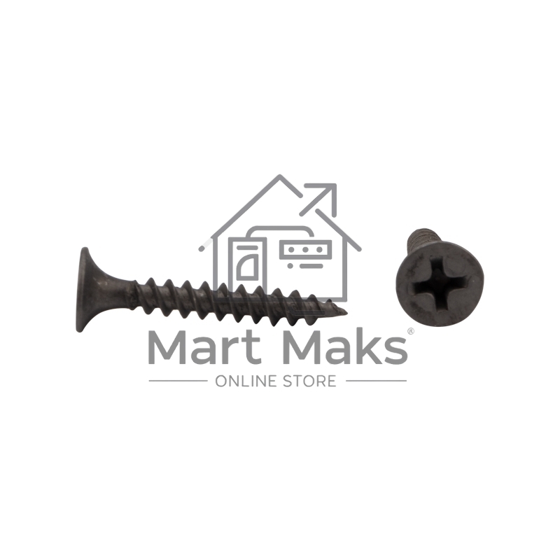 Саморез гипсокартон-металл KRANZ 3.5х25, короб (200 шт./уп.)