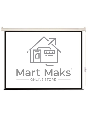 Экран с электроприводом Lumien Eco Control 152x240 см (раб. область 144х232 см) Matte White черная кайма по периметру 16:9