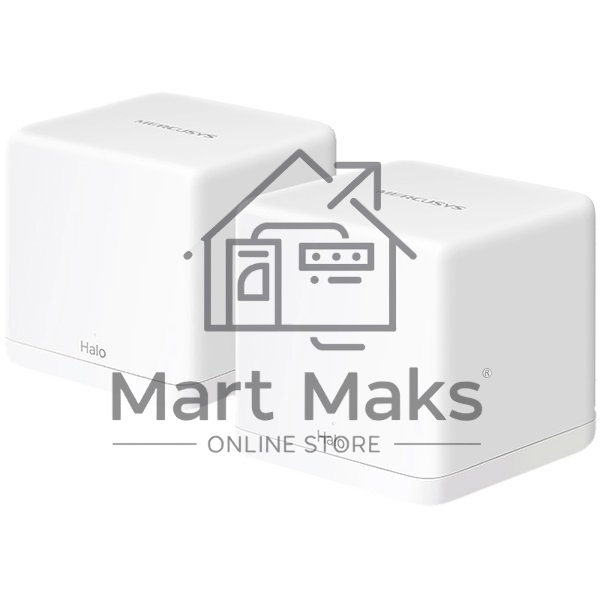 Бесшовный Mesh роутер Mercusys Halo H30G(2-pack) AC1300 10/100/1000BASE-TX