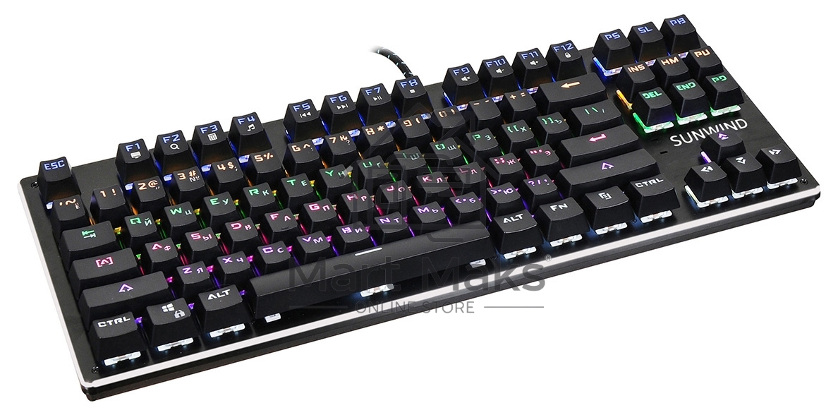 Клавиатура SUNWIND SW-K900G,USB, черный 1422332