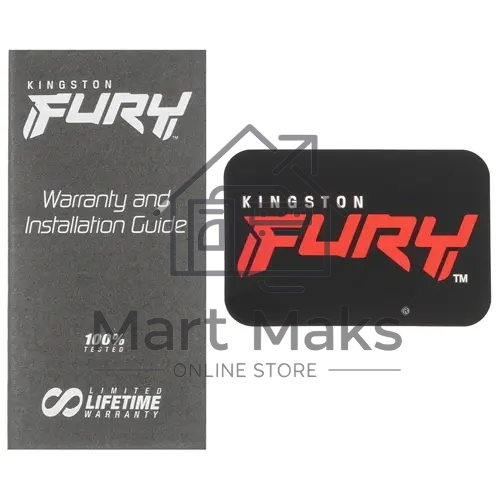 Оперативная память Kingston Fury Renegade, DDR5, 16GB (1x16GB), 8000MHz, CL38, DIMM, с радиаторами, серебристый/черный