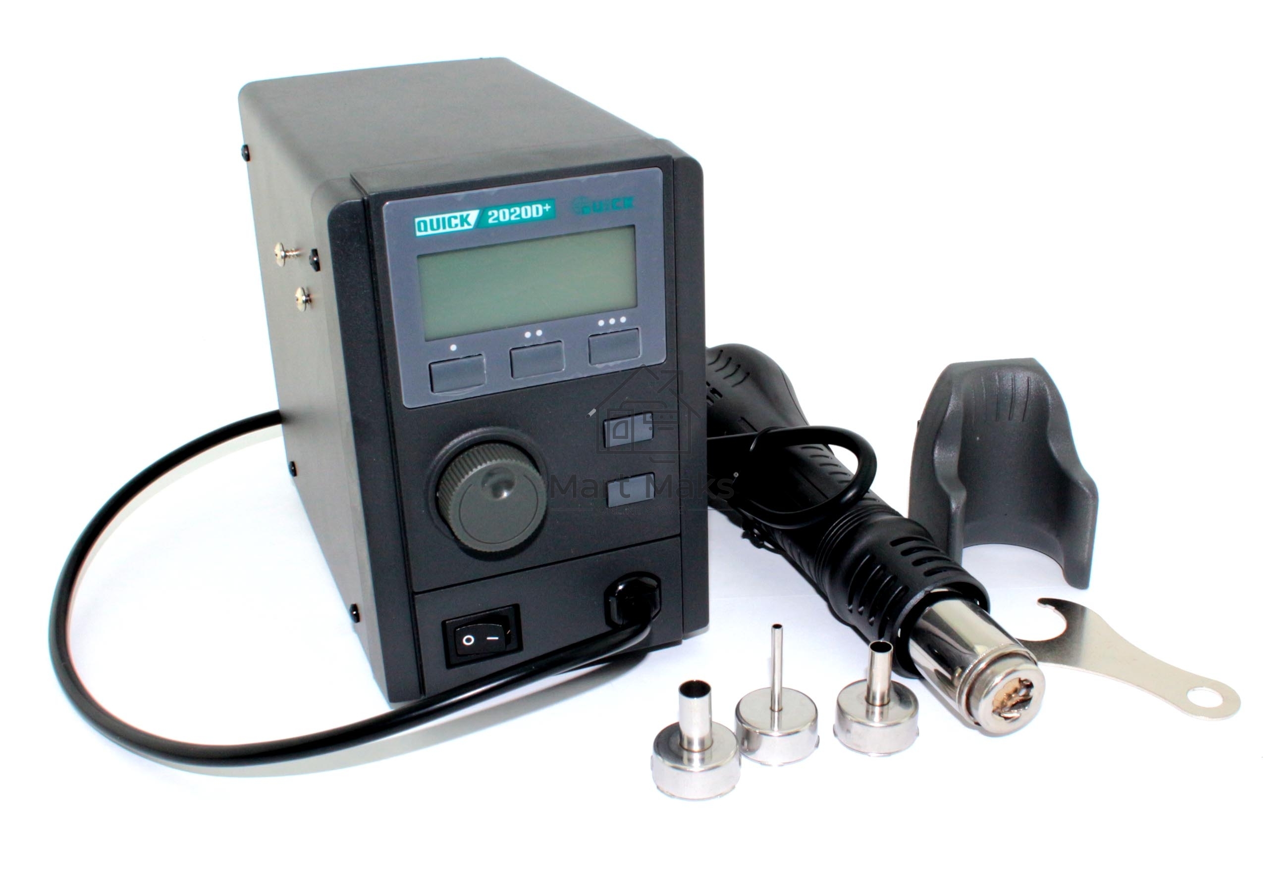 Паяльная станция термовоздушная Quick 2020D+ 750W