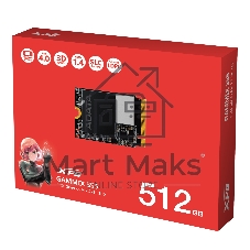 Накопитель SSD NVMe ADATA XPG GAMMIX S55, 512Gb, PCIe 4.0 x4, 2230, R/W 5000/3000 Мбайт/сек