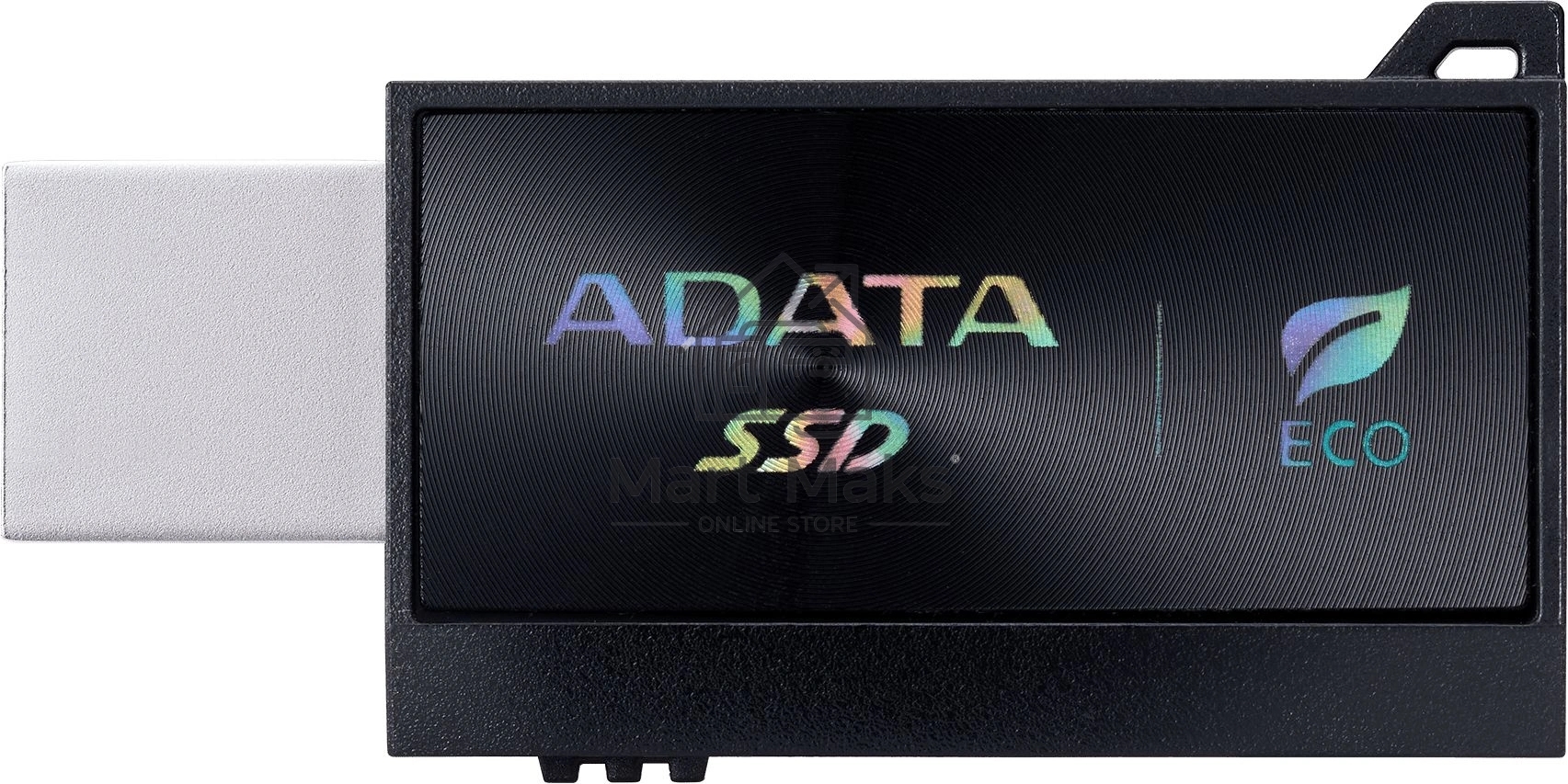 Накопитель SSD A-Data SC730 USB3.2 Gen2 512GB SC730-512G-CACTI черный