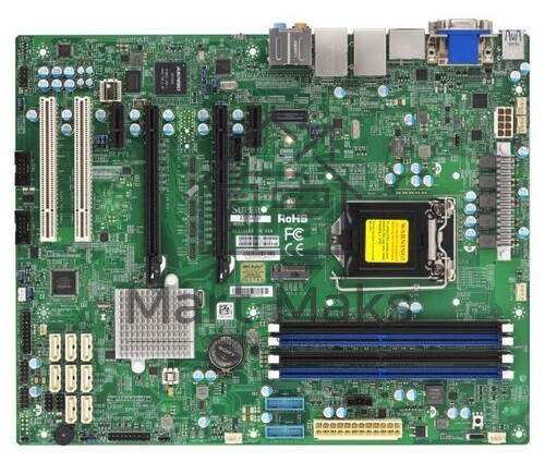 Материнская плата Supermicro X13SAE-F,ATX,LGA1700,Intel W680 Chipset,4x DIMM/ECC