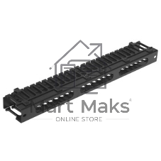 Органайзер LANMASTER (LAN-ORG/CV-1U) кабельный 19