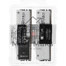 Оперативная память Kingston Fury Beast, DDR5, 32Gb (2x16Gb), 6000MHz, CL36, DIMM, с радиаторами, RGB, белый