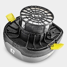 Пылесос Karcher T 11/1 Classic *EU желтый/серый, 850 Вт, уборка сухая, пылесборник контейнер/мешок, 11 л