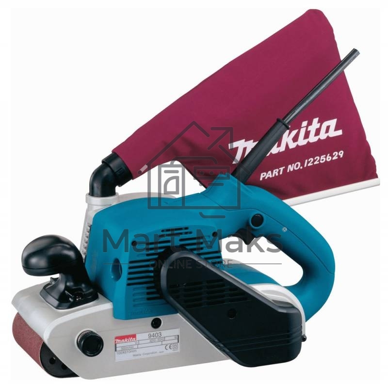 Шлифовальная машина Makita 9403 ЛШМ,1200Вт,100х610мм,500м\м,5.9кг,кор,п\сборник