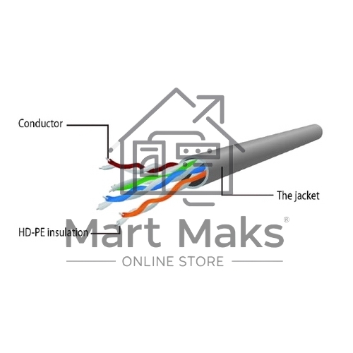 Патч-корд UTP Cablexpert PP12-3M/Bкат.5e, 3м, литой, многожильный (синий)