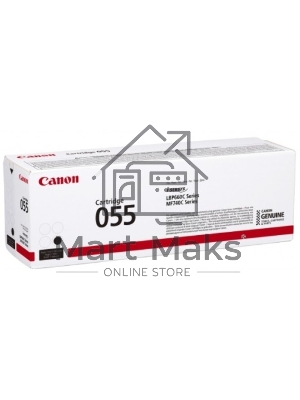Картридж лазерный Canon 055 BK (3016C002) черный (2300 стр.) для Canon i-SENSYS серий MF740, LBP660