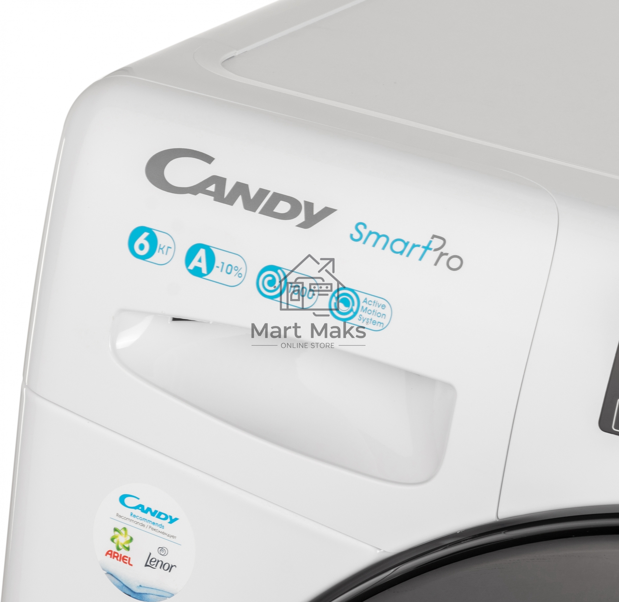 Стиральная машина Candy Smart Pro CSO34 106TB1/2-07 белый, загрузка фронтальная 6 кг, 1000 об/мин., класс: А