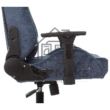 Кресло Knight N1 Fabric синий, ткань, 120 кг, механизм качания
