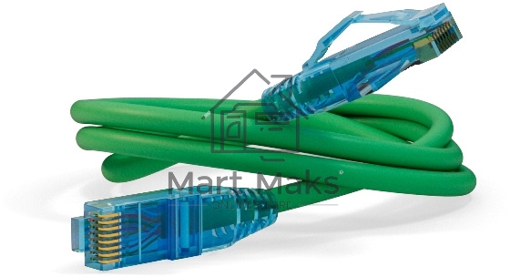 Патч-корд Hyperline PC-LPM-UTP-RJ45-RJ45-C6-3M-LSZH-GN Патч-корд U/UTP, Cat.6, LSZH, 3 м, зеленый
