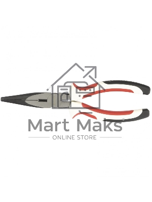 Длинногубцы Matrix Premium, 200 мм, прямые, трехкомпонентные рукоятки