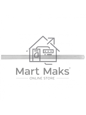 Линейка Россия измерительная,1000 мм,металлическая30563