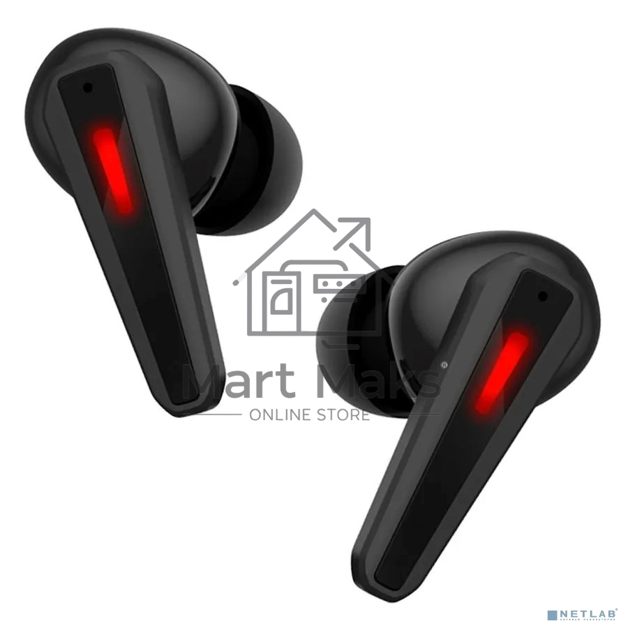 Наушники с микрофоном A4Tech Bloody M70 черный/красный вкладыши BT в ушной раковине (M70 BLACK+ RED)