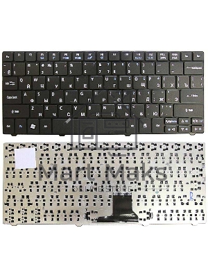 Клавиатура для ноутбука Acer Aspire 1830T 1825 1810T Acer Aspire One 721 722 черная