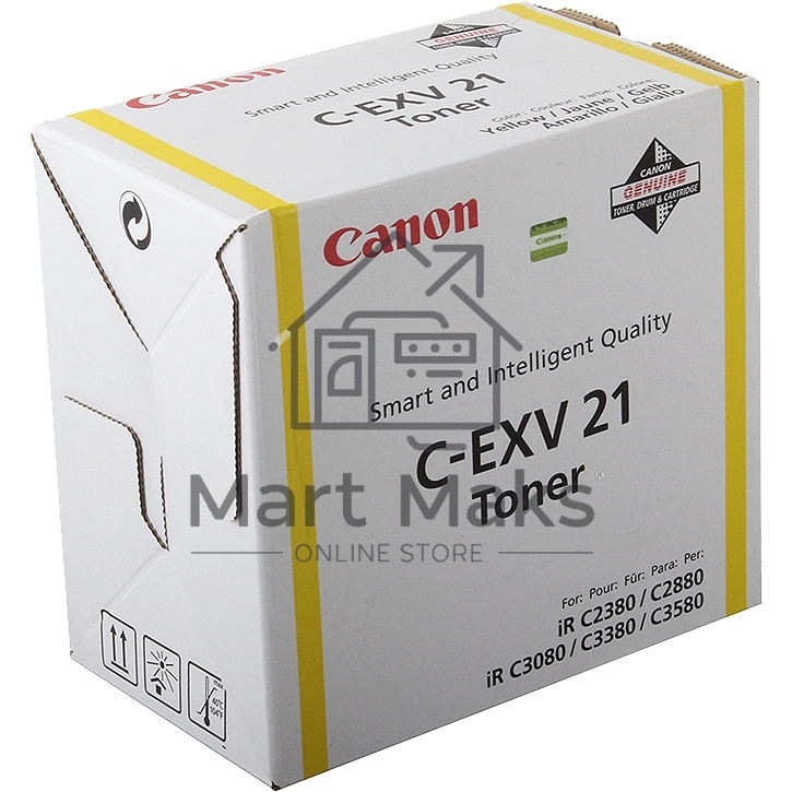 Картридж лазерный Canon C-EXV21 0455B002 желтый для принтера IRC2880/3380/3880 туба 260гр.