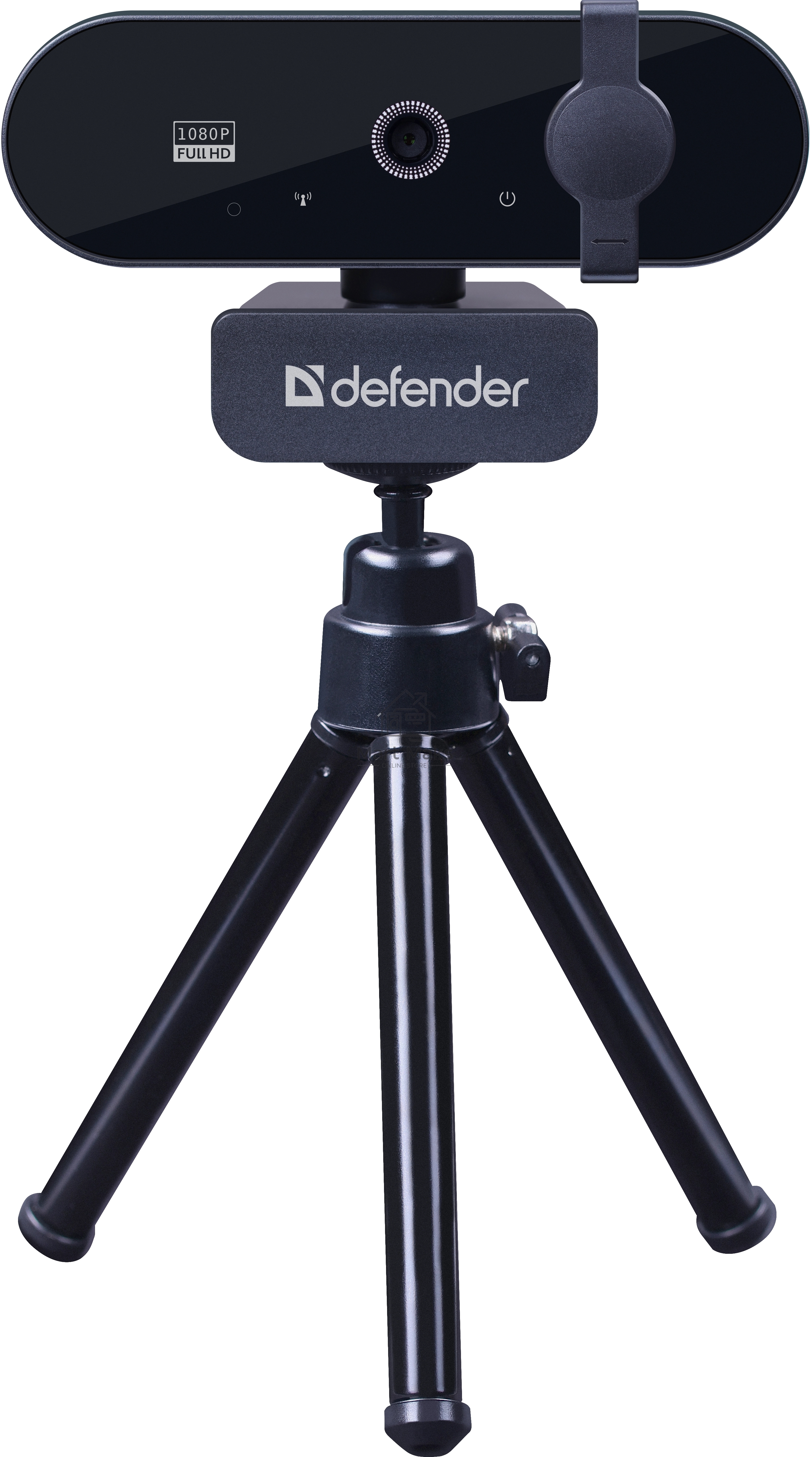 Камера-Web Defender G-lens 2580 черный (2МП, FullHD 1080p, MIC, 86,1°)
