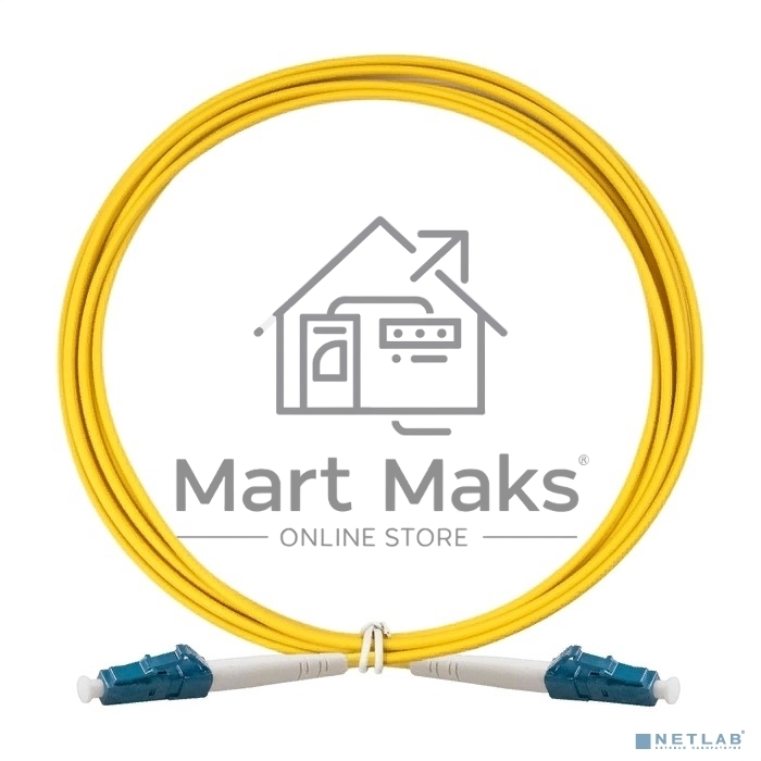 Патч-корд волоконно-оптический ExeGate FC-S-9-LC-LC-3M-LSZH (Шнур ВО SM 9/125 (OS2/G.652.D), LC/UPC-LC/UPC, Simplex, LSZH, 3м)