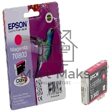 Картридж струйный Epson C13T08034011 пурпурный (330 стр.) для Epson St Ph P50/PX660/PX720WD