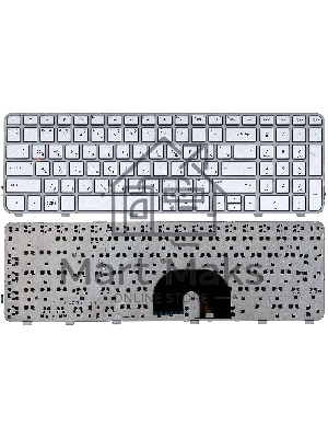 Клавиатура для ноутбука HP Pavilion DV6-6000 серебристая
