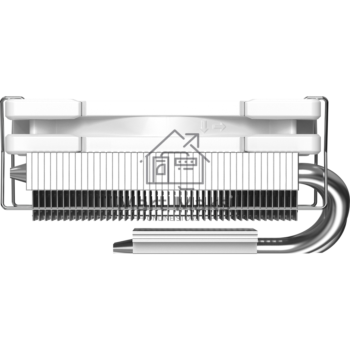 Вентилятор для процессора ID-COOLING IS-40X-V3 Socket AM4/AM5/115x/1200/1700, 92mm, 2800rpm, 35.2 дБ, 95W, PWM 4-pin, Al-Cu (IS-40X-V3 WHITE)
