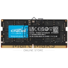 Оперативная память Crucial DDR5, 16GB (1x16 GB), 5600 MHz, CL46, SO-DIMM