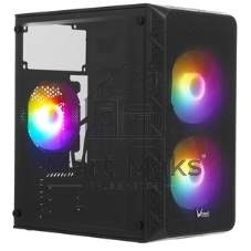 Компьютерный корпус AeroCool/Formula Air Mesh G4 черный без БП mATX 1x120мм 1xUSB 2.0 1xUSB 3.0 audio
