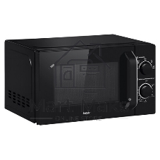 Микроволновая печь BBK 20MWS-760M/B черный, 20 л, 700 Вт, переключатели - поворотный мехинизм