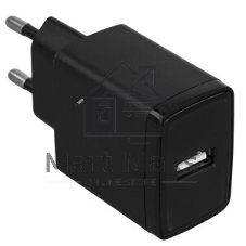 Сетевое зарядное устройство Cablexpert MP3A-PC-57, 5Вт, 1А, 1хUSB, черный, пакет