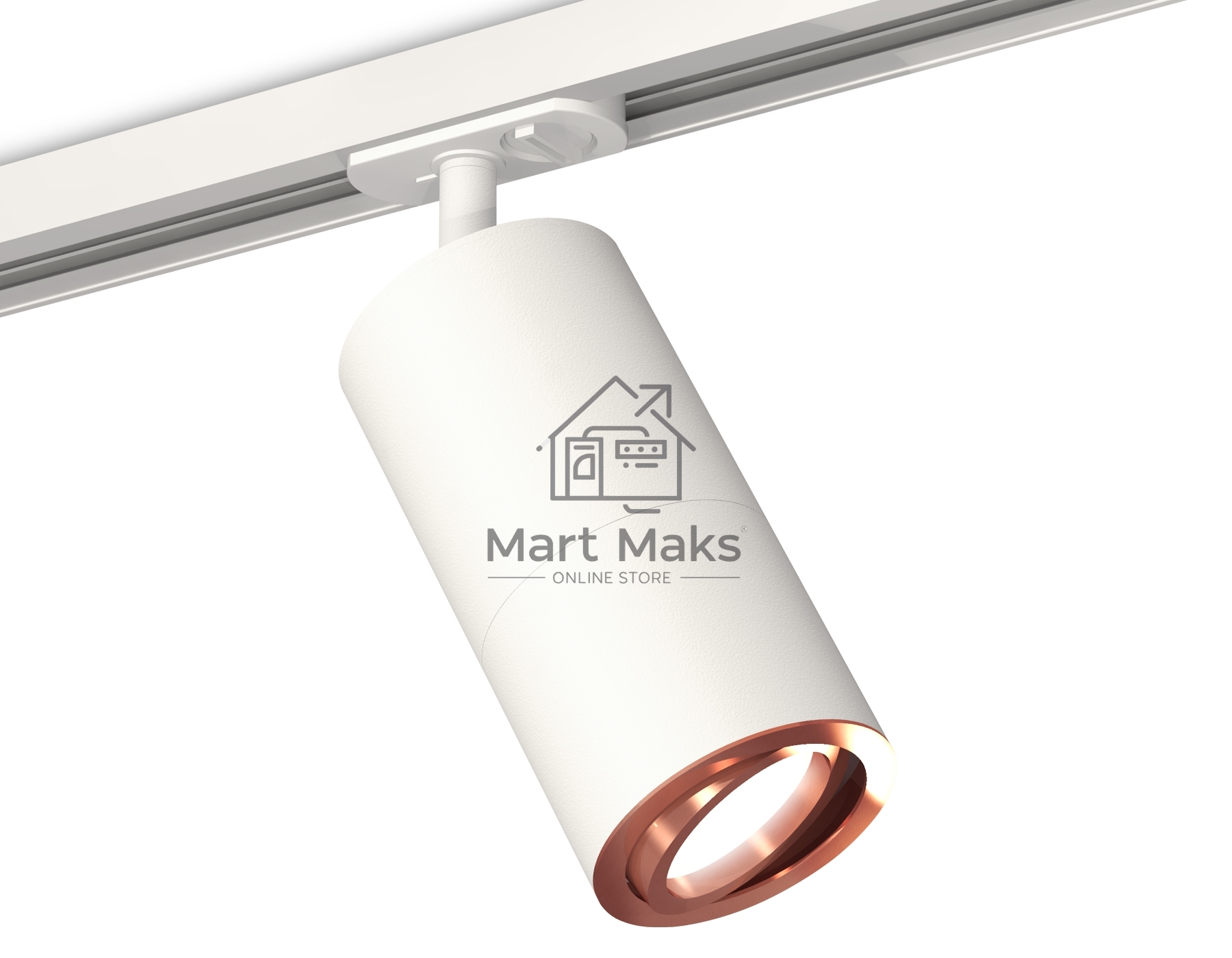 Светильник Ambrella light XT7401082 SWH/PPG белый песок/золото розовое полированное MR16 GU5.3