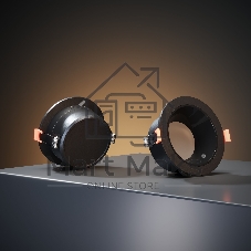 Встраиваемый светодиодный светильник 25082/LED 7W 4200K чёрный