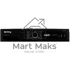 Стиральная машина Korting KWM 42LS1267 N черная, загрузка фронтальная 6кг, 1200 об/мин., класс: A+++